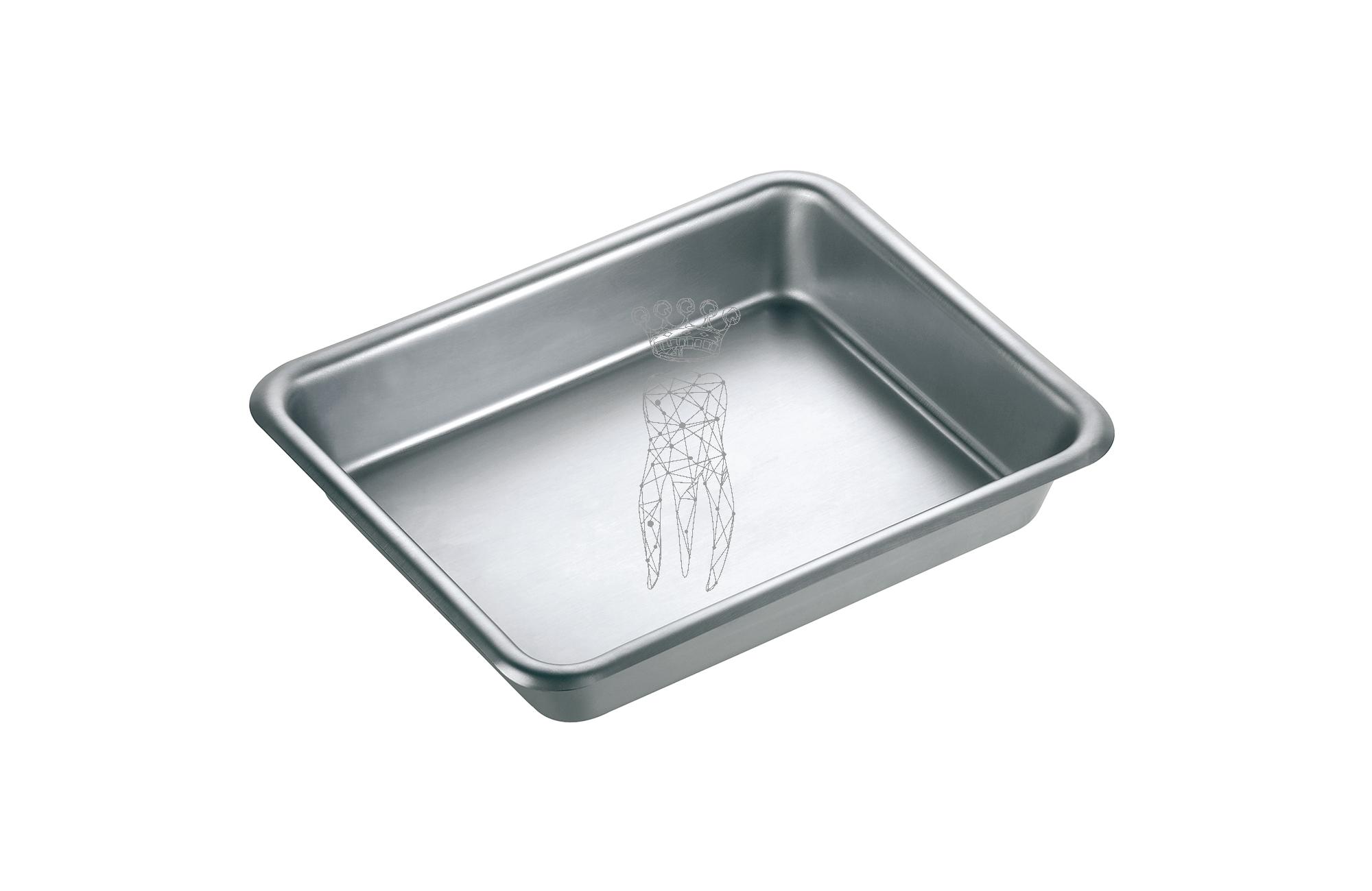 General purpose tray stainless 235 x 190 x 40mm