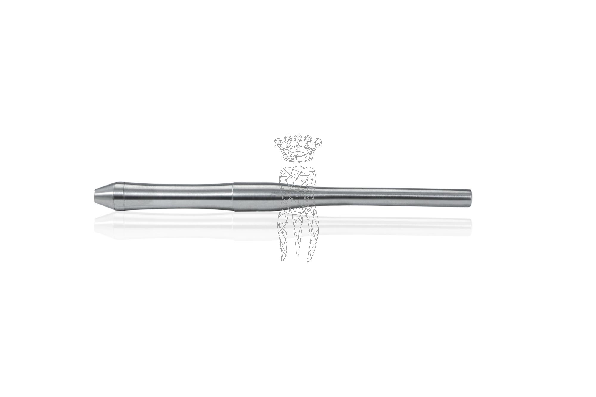 Mirror handle round hollow stainless thread M2.5mm - LiquidSteel