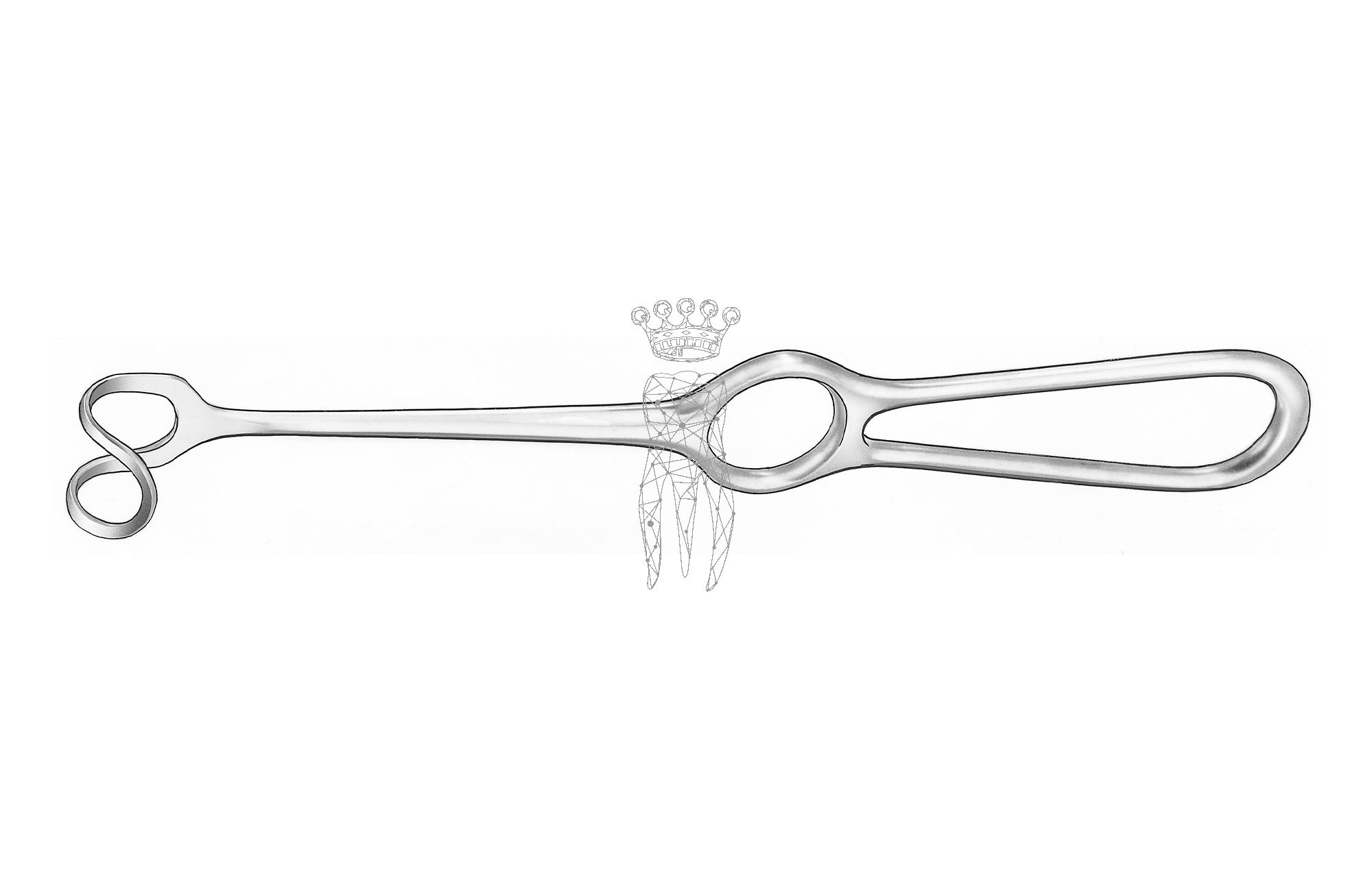 Cheek retractor Middeldorf 22 x 20mm