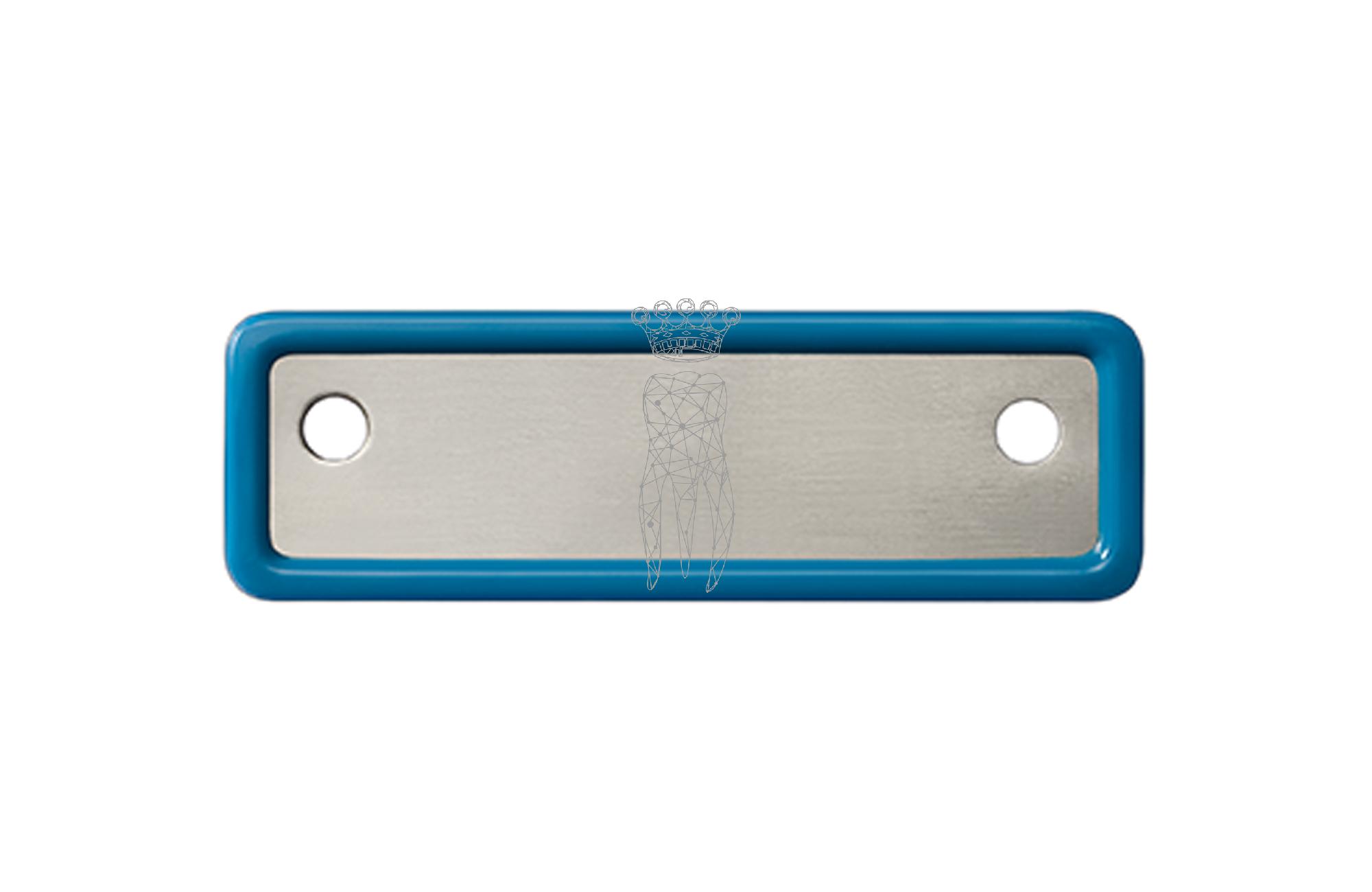Kennzeichnungsschild hellblau für Steri-Wash-Trays 3029