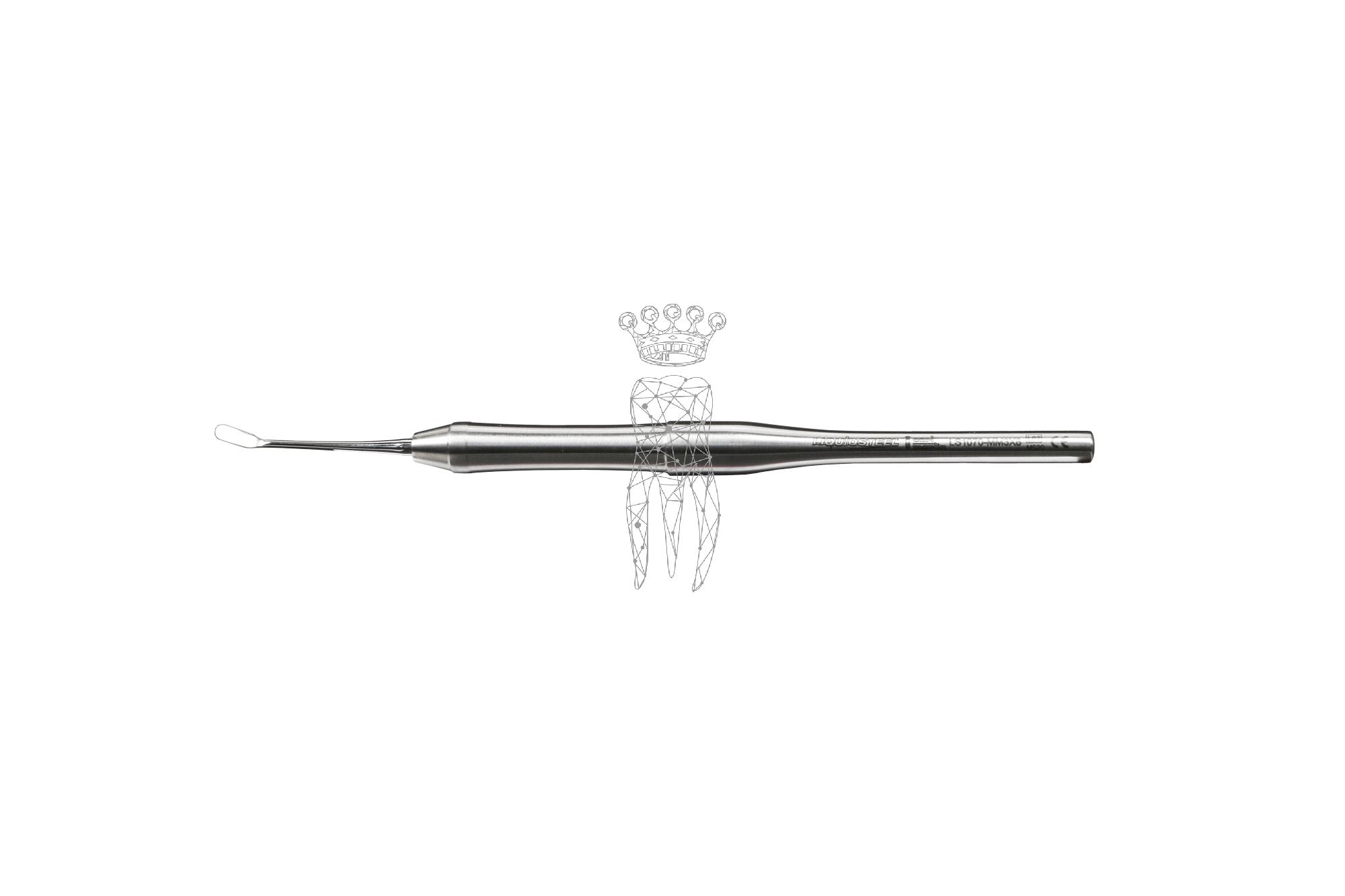 Endo-Metallspiegel 3 x 8mm LiquidSteel