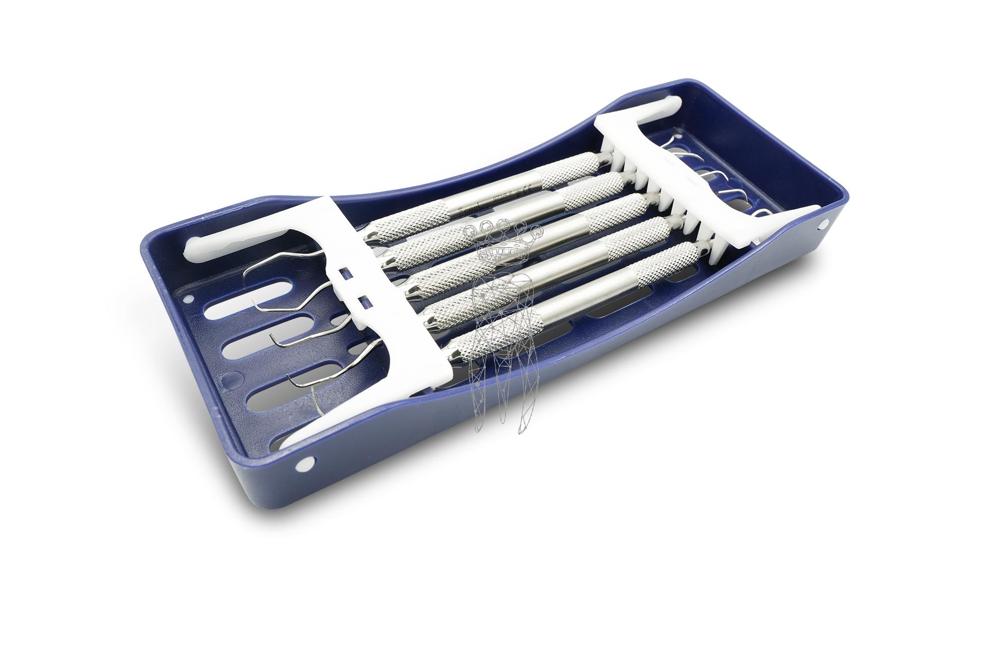 Paro-Set im SteriWashTray 3030-S-BL 972/H6-H7,5-6,7-8,11-12,13-14