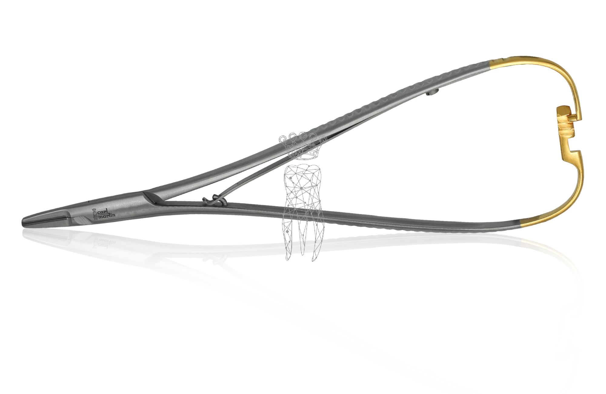 Needle holder Lichtenberg 17cm SLIM TC