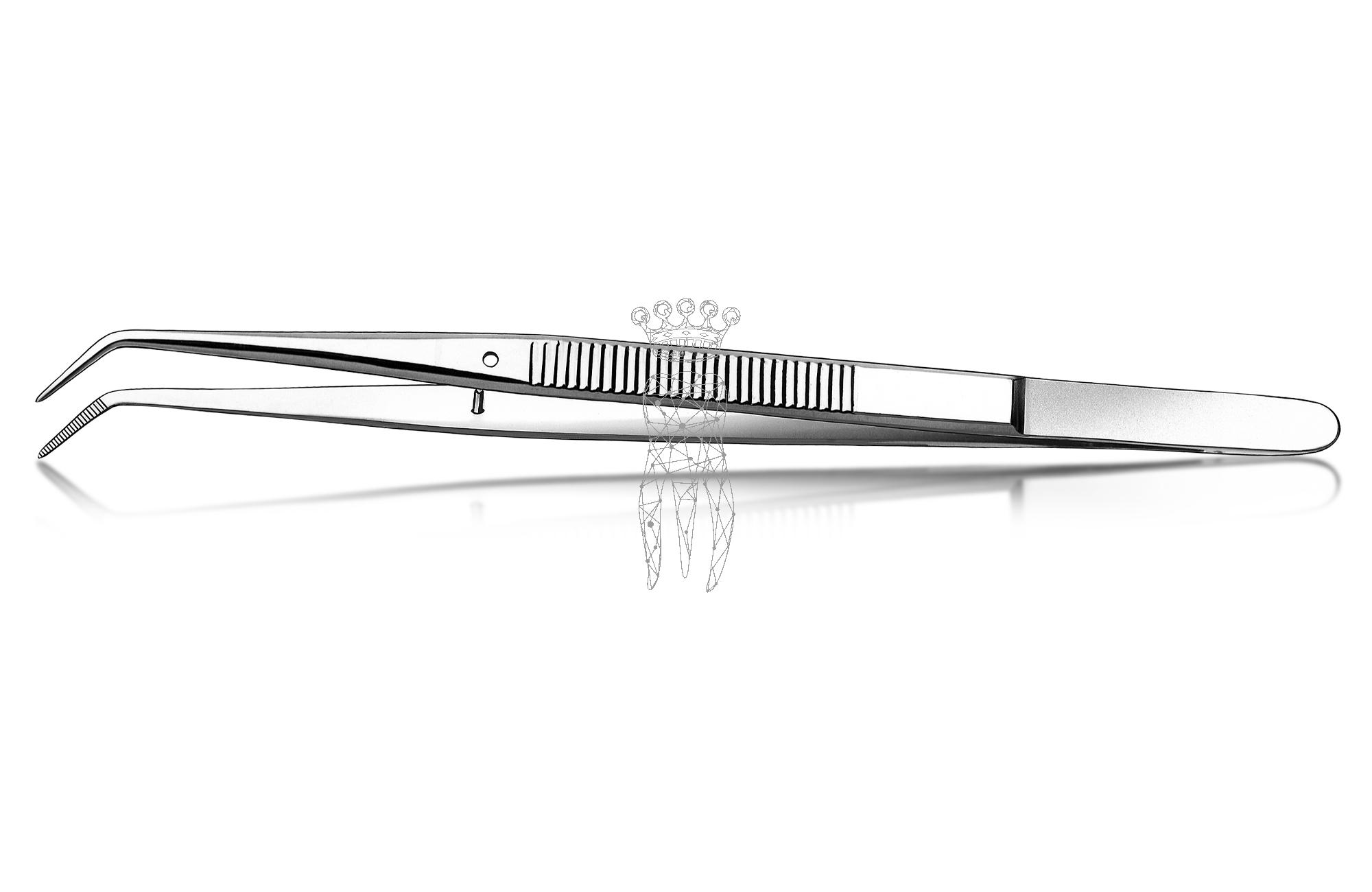 Tweezers serrated College