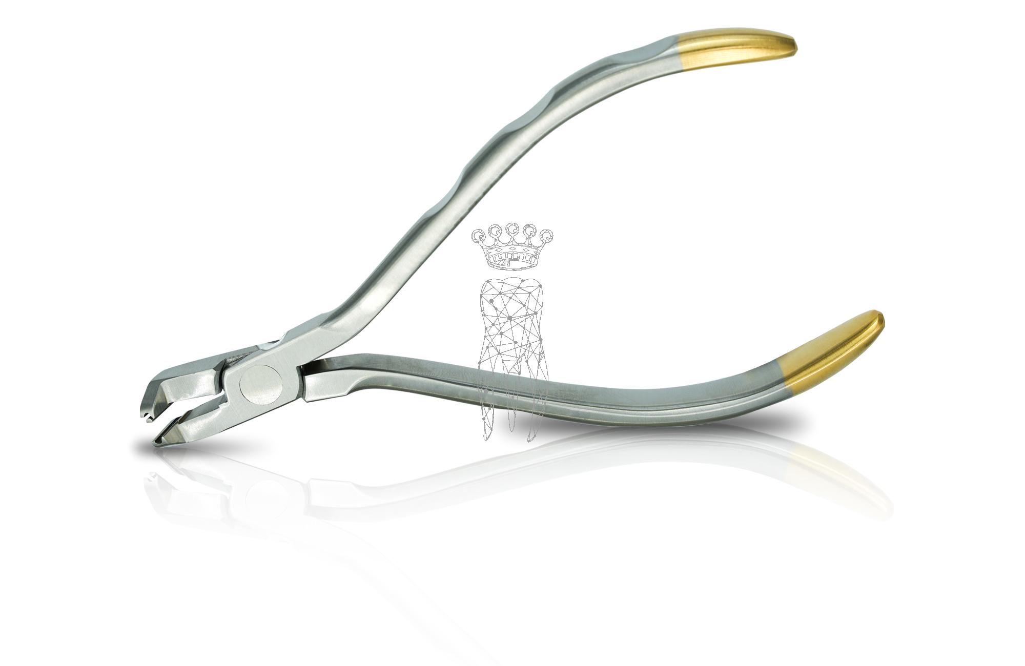 Distal-End-Flush-Cutter Univers. HM 12cm with safety-hold