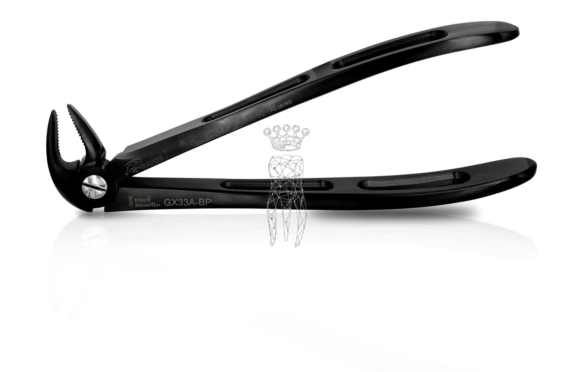 GatorEX Extracting forceps BlackPlasma Lower-Jaw roots