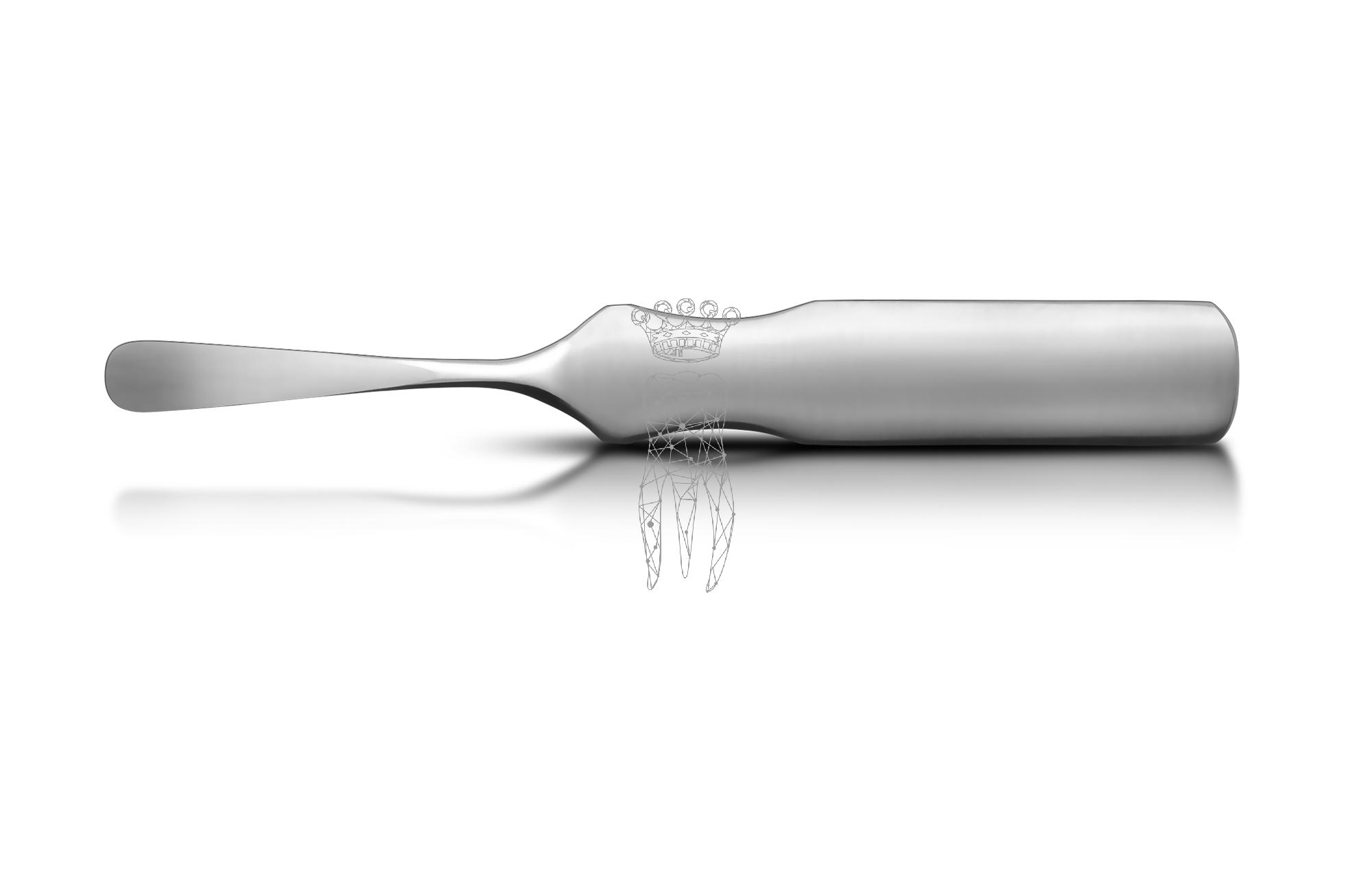 Raspatorium WILLIGER flacher Griff 16cm massiv/schwer - breite 10.0mm
