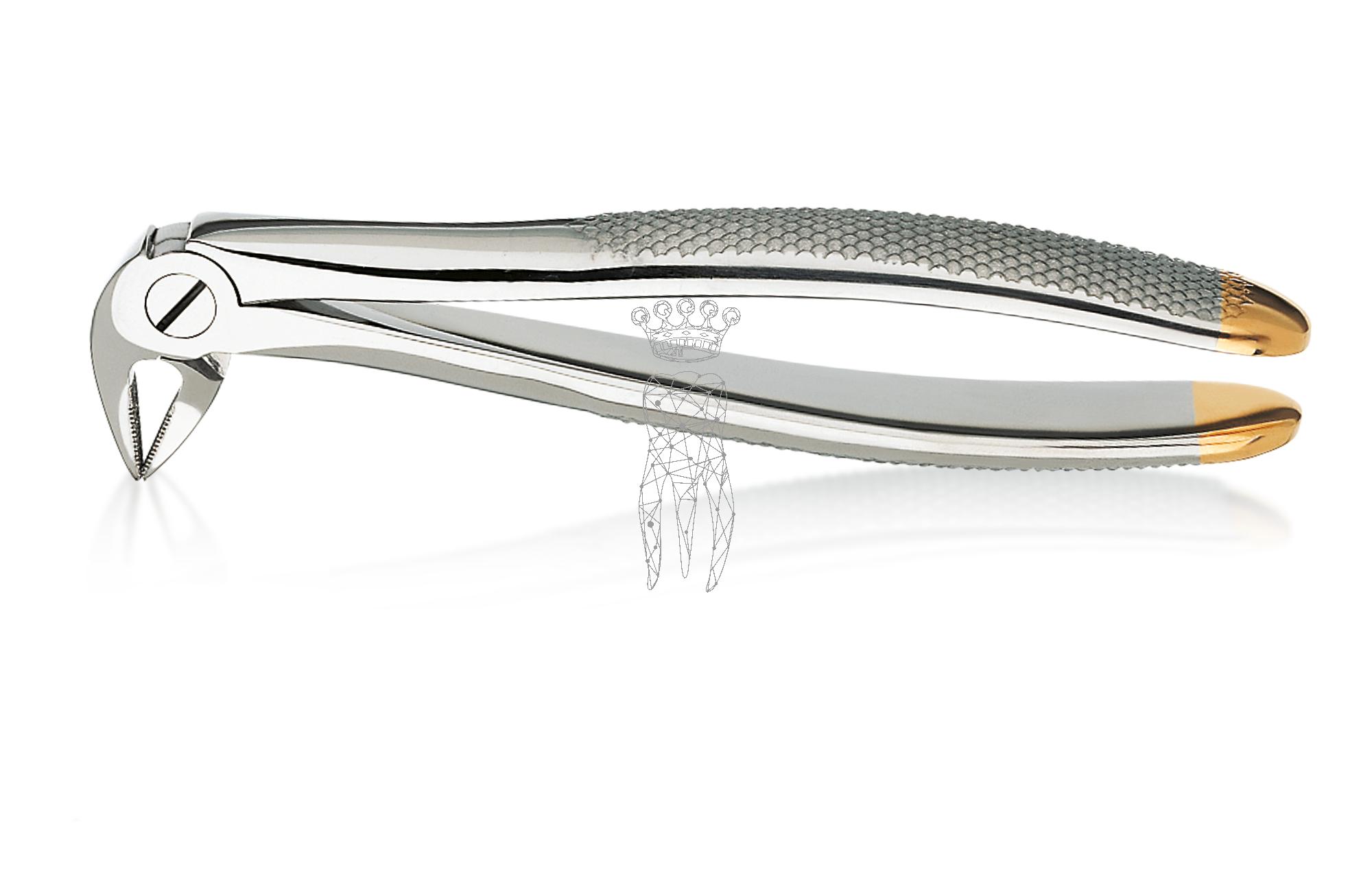 Extract. forceps diamond tips Lower-Jaw roots
