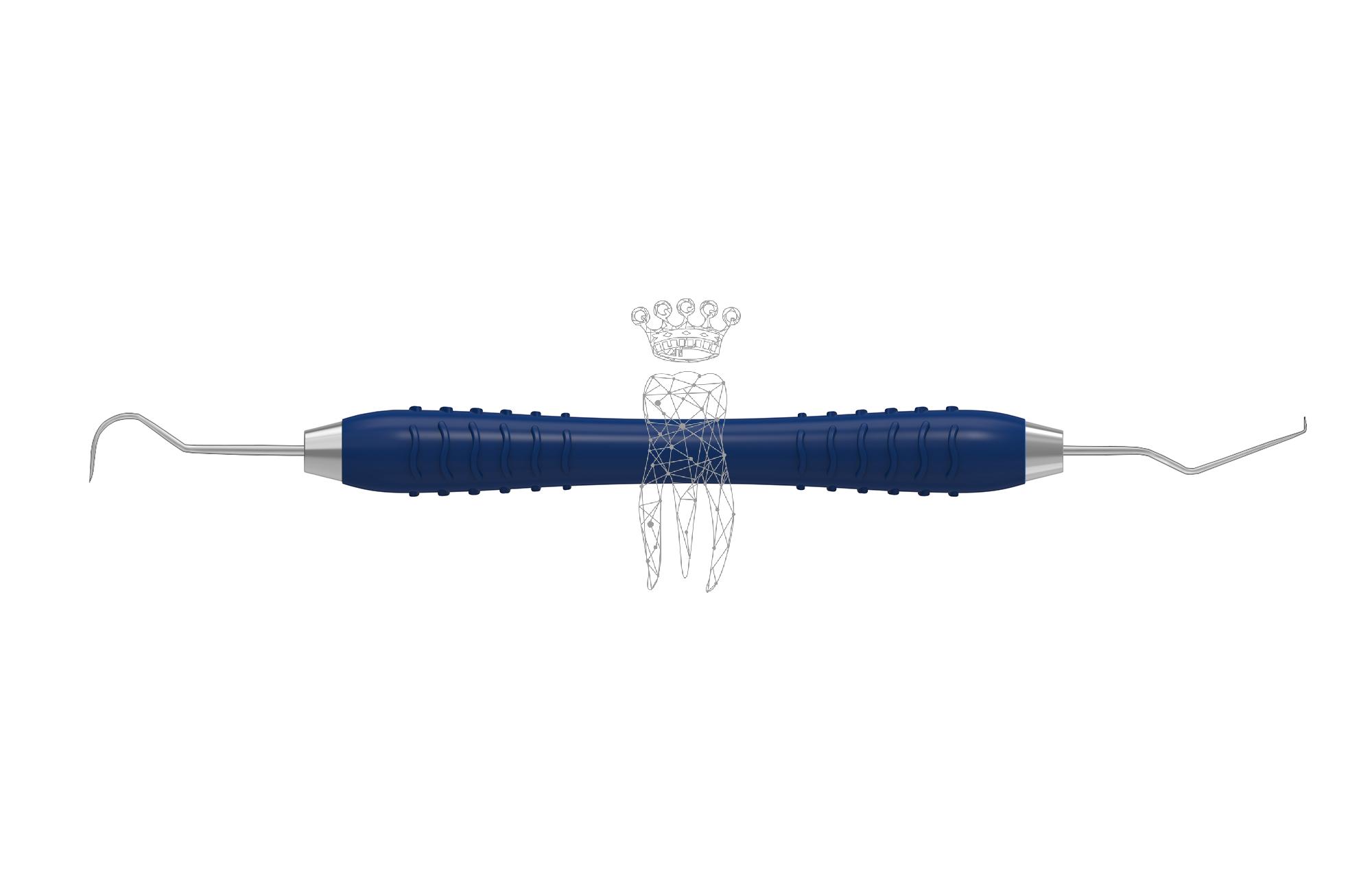 Zahnsonde d.e. fein Häkchen - Kuhhorn Colori-Silicon