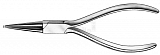 Flat nose and round nose pliers