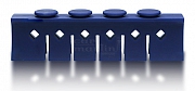 Silicone supérieure 3029-S+ CLIP 6 instruments - bleu