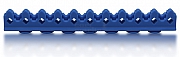 Supporto silicone p. 3029-L+M 10 strumenti - azzurro