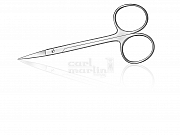 Gum scissors straight