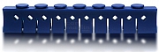 Silikon Niederhalter 3029-L+M 10 Instrumente - blau