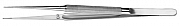 MIKRO-Pinzette 0,8 mm gerade Rundgriff