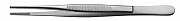 Tweezers anat. fine 16cm cross-serrated 0,4mm