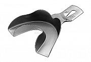 Impression tray Ehricke non-perforated lower jaw