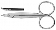 Crown scissors curved 9cm