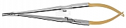Needle holder Castroviejo 18cm LiquidSteel TC-tips curved