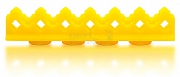 Silicone carrier f.3029-S+CLIP 6 instruments - yellow